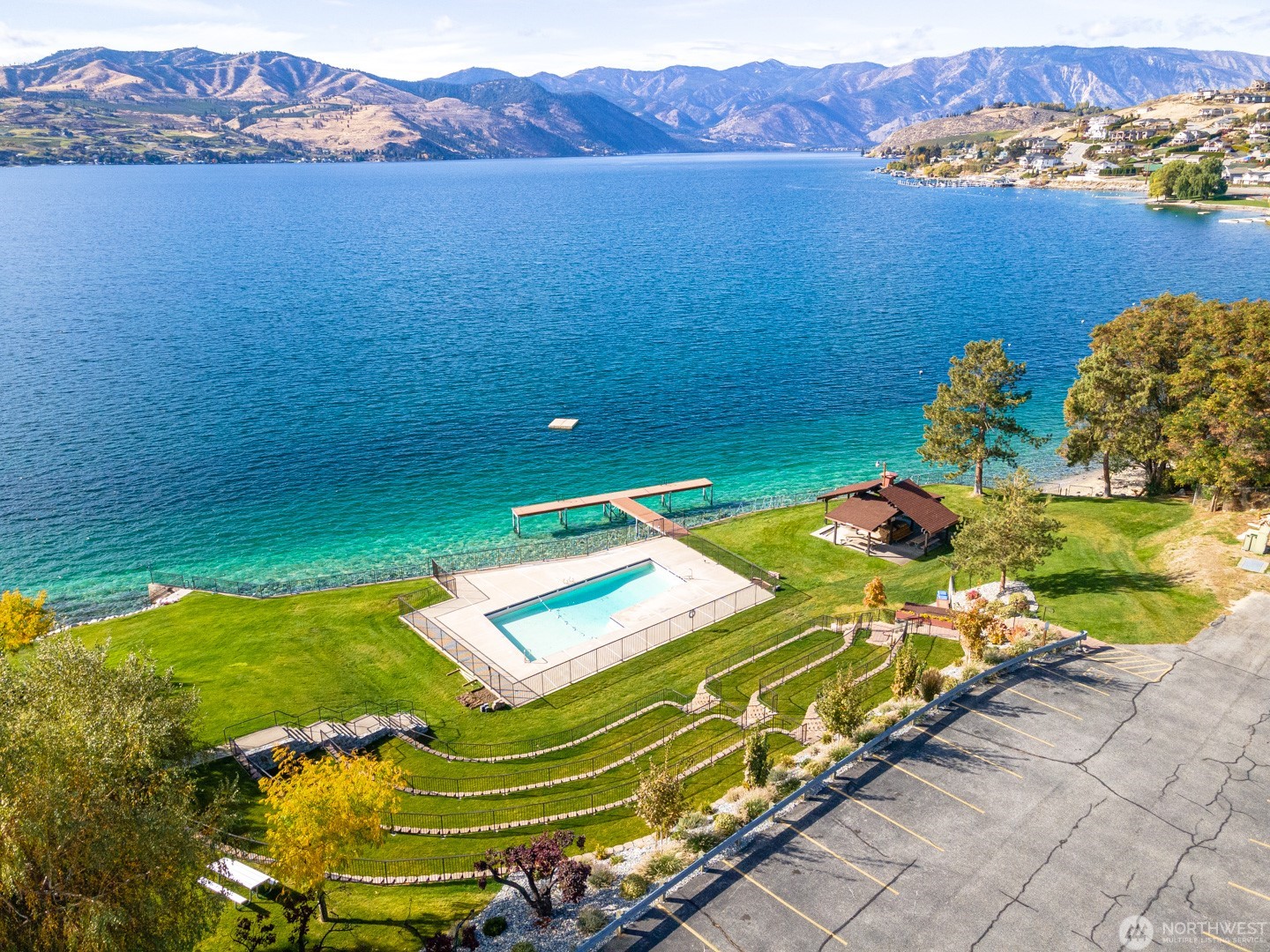 Chelan Hills community waterfront park
